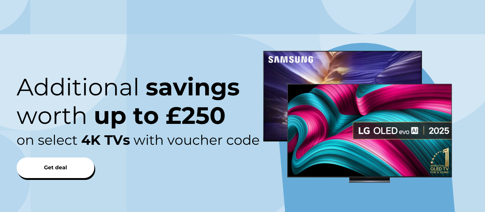 Interest free credit banner